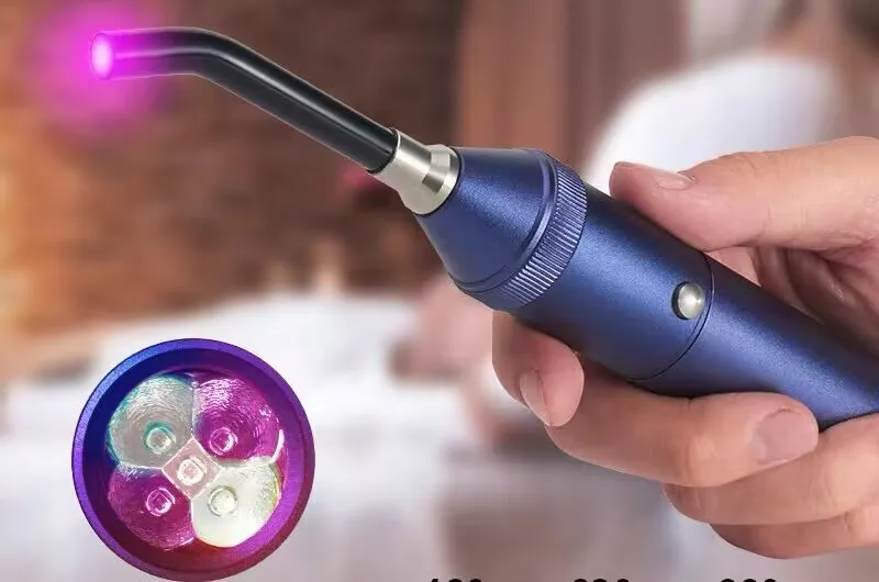 Doctors Recommend Handheld 3-In-1 Led Infrared Light Treatment Instrument Treat Oral Ulcers, Cold Sores, And Relieve Body Pain