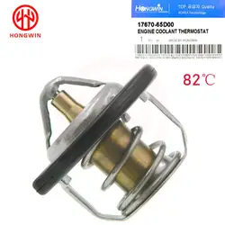 Genuine No. 17670-65D00 High Quality Coolant Engine Thermostat For Suzuki Jimny Grand Vitara SX4 WagonR 1767065D00 17670-77E00
