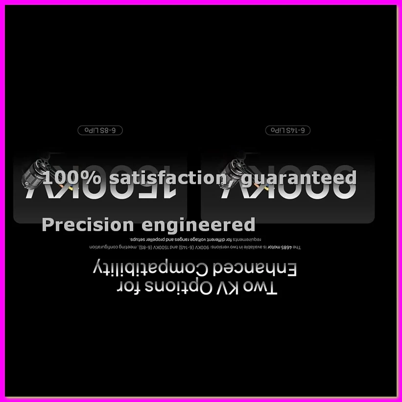 

For 4685SL V2 Motor for 200A/300A HV V4 ESC RC Boat Motor 900KV 6-14S-ABVP