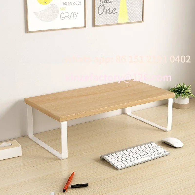 Customizable Hot 30/40cm Desktop Computer Heightening Shelf Home Office Storage Holders Rack Base Bracket Monitor Raising Stand