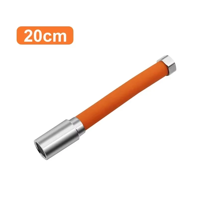 Kitchen Faucet Extension Extender Universal 360° Rotating Silicone Flexible Hose Water Tap Pipe Tube for Bathroom Wash Basin