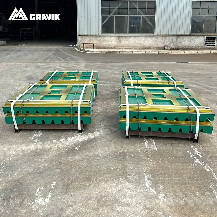 

Mn18 Mn13 High Quality C125 C145 C160 Jaw Crusher Tooth Plate Fixed Swing Jaw Liner