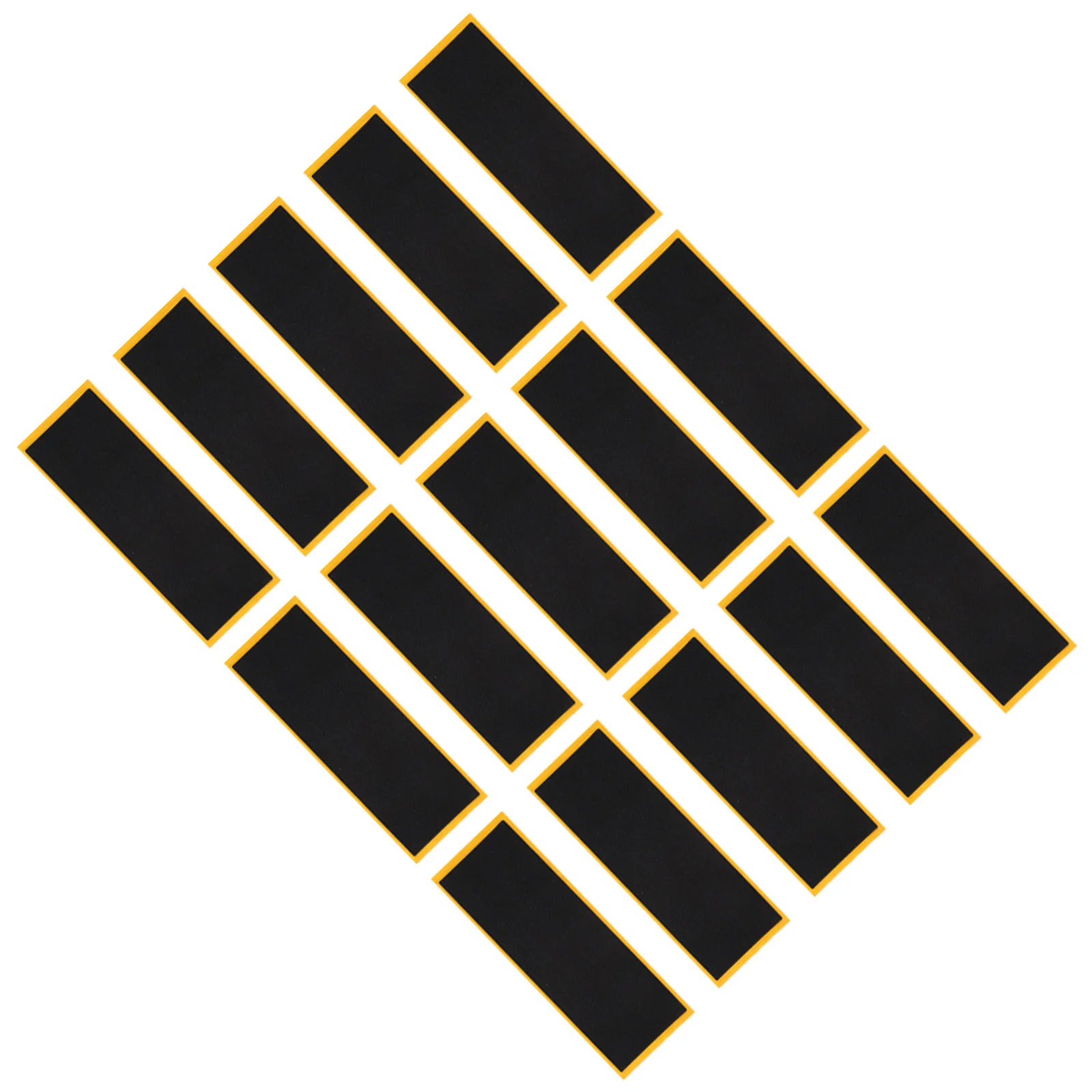 

15 шт. накладок на фингерборд, черные, из пеноматериала, с сильной адгезией, тонкая работа, отлично подходят для тренировок, соревнований и повседневного использования