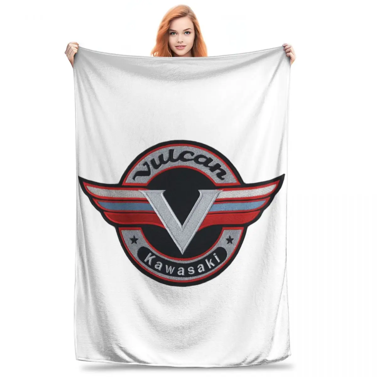 Vulcan Motorcycle Modren Blanket Fleece Lightweight Sofa Throw Blankets For Couch Bedding Travel Throws Bedspread Quilt