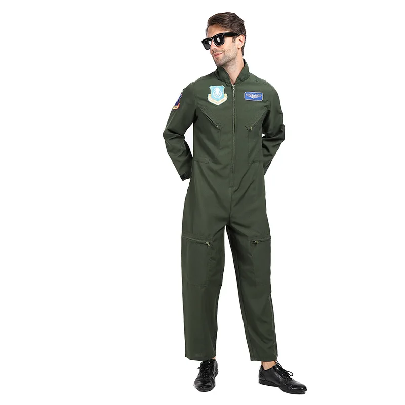 

pilot uniform space suit group party halloween stage costume