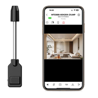 PNZEO Compact Indoor Plug-in Smart Security Camera,Full HD Video, Night Vision, Motion Detection, Two-Way Audio, Pet camera