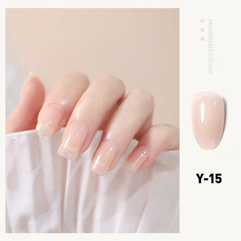 1 ~ 4PCS Milk Tea Color Gel Polish Manicure per unghie Semi Permanent Vernis top coat UV LED Gel vernice Soak Off Nail Art Gel Nail