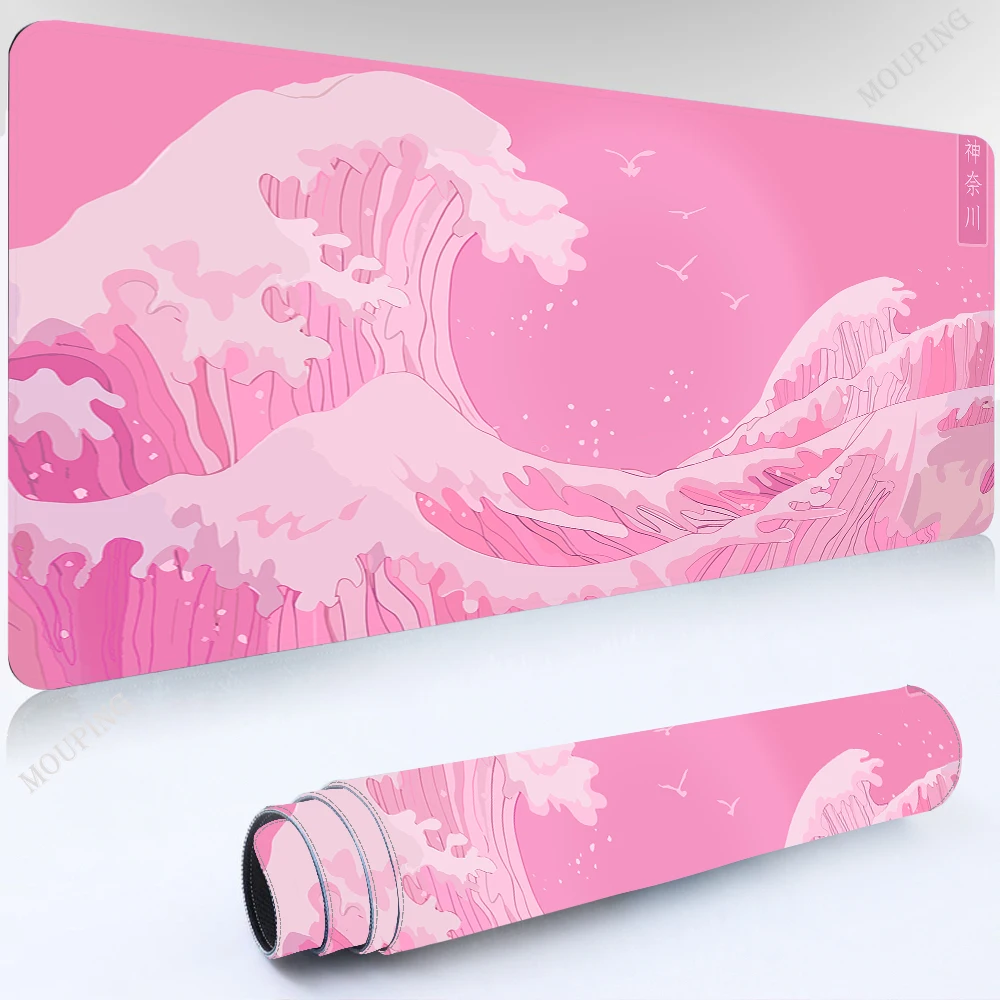 

Mouse Pad Pink Kawaii Gaming Pad on The Table Setup Gamer Accessories Anime Mouse Mats Table Mat Mouse Carpet Rug Keyboard Pad
