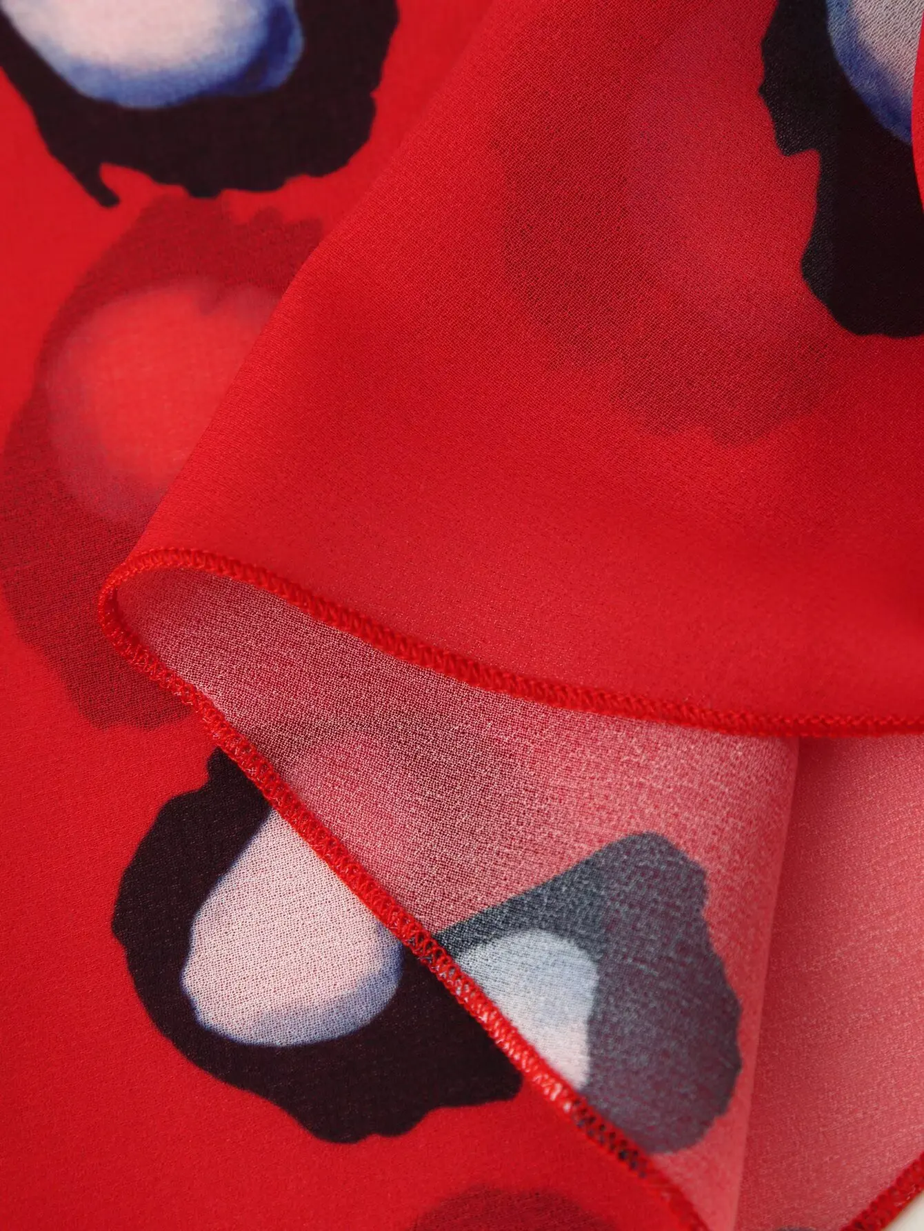 KLKXMYT Modisches Kleid im Leopardenmuster aus transparentem Chiffon im Hemdstil für Damen, lässig, mit Revers, schick, für den Urlaub, Minikleider, abnehmbarer Schal – Detail 16