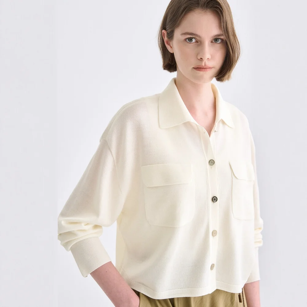 

Simple Classic Korean Sle Pure Color Knitted Ne Open Cardigan Coat Casual Versatile Women's Faion Autumn 2025