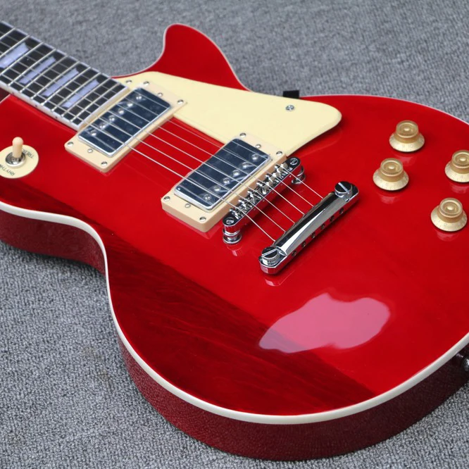 

New Arrival Custom Eric Clapton George Harrison "Lucy" '57 Reissue Cherry 2013 electric guitar, custom service