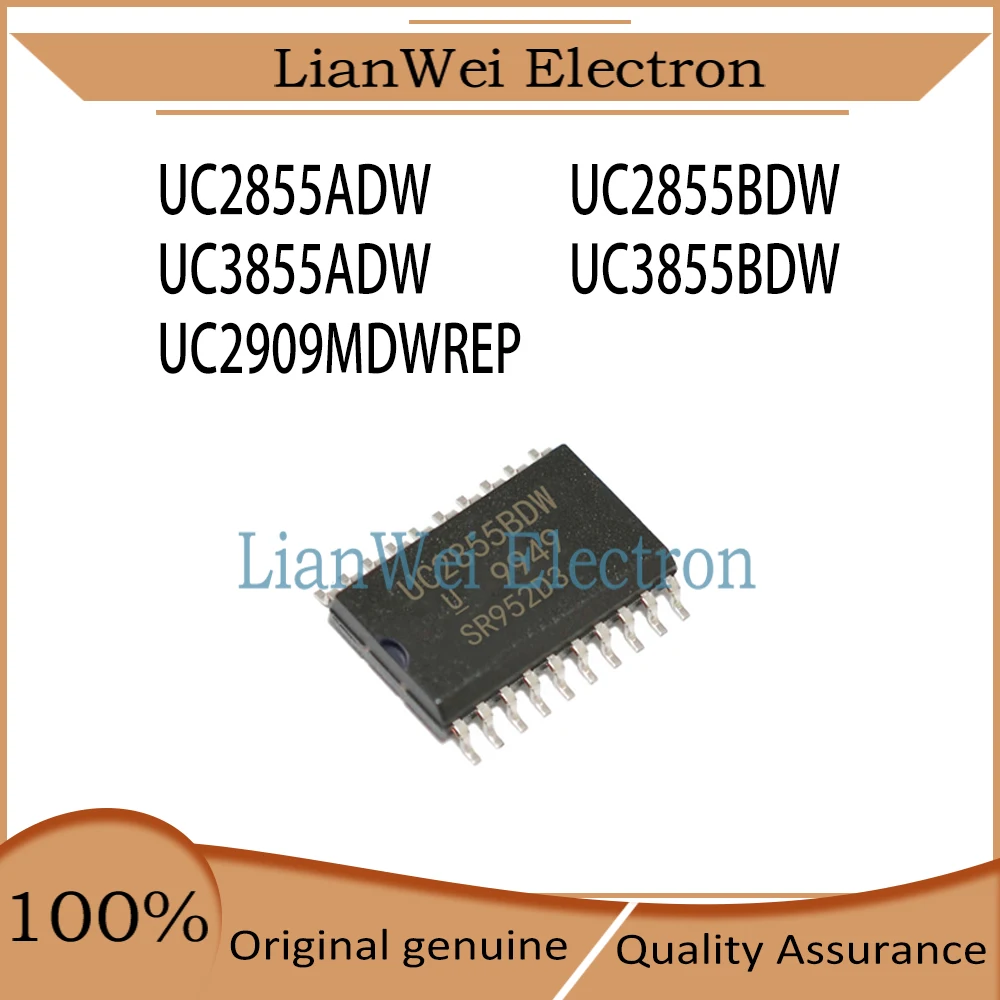 

UC2855 UC3855 UC2909 UC2855ADW UC2855BDW UC3855ADW UC3855BDW UC2909MDWREP IC Chipset SOP-20