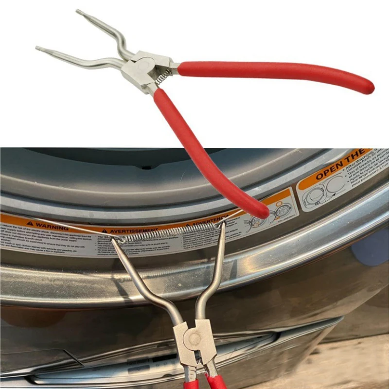 Herramienta de extracción de resorte para lavadora, Compatible con resortes para lavadora de tambor interior y exterior LG/Samsung, Kit de reparación de desmontaje