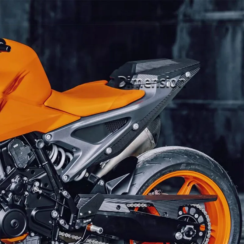 إكسسوارات ضبط الدراجات النارية غطاء المقعد الخلفي للأسد ، غطاء رأس منفرد للركاب ، Duke DUKE Duke