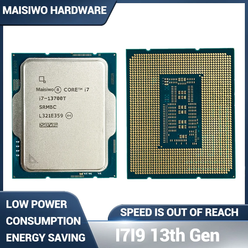 13th Gen Processor i7 13700 13700T 13700F 13700K 13700KF 13790F i9 13900 13900F 13900T 13900K 13900KF 13900KS CPU