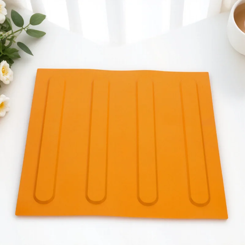 Blind Bricks Walkway Sidewalk PVC Durable Practical Long Use Easy Operate Peel Blind Strip New Look Road Floor Multifunctional