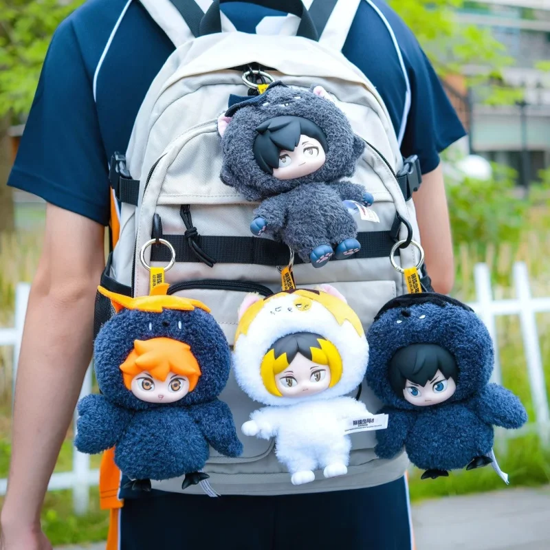 Pop Mart Haikyuu Blind Box Gong Kotak Misterius Asli Figur Anime Seri Pertempuran Sampah Hadiah Ulang Tahun untuk Mainan Anak-anak