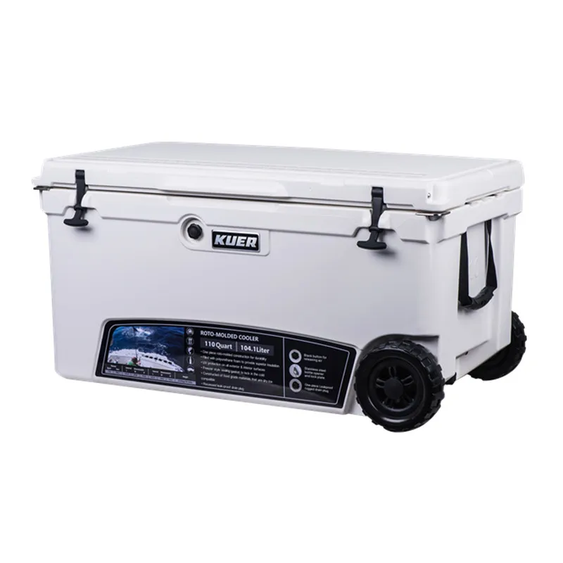Premium Insulated Hard Cooler Box For Fresh Food Storage Professional Wine Beverage Ice Chest For Outdoor Party