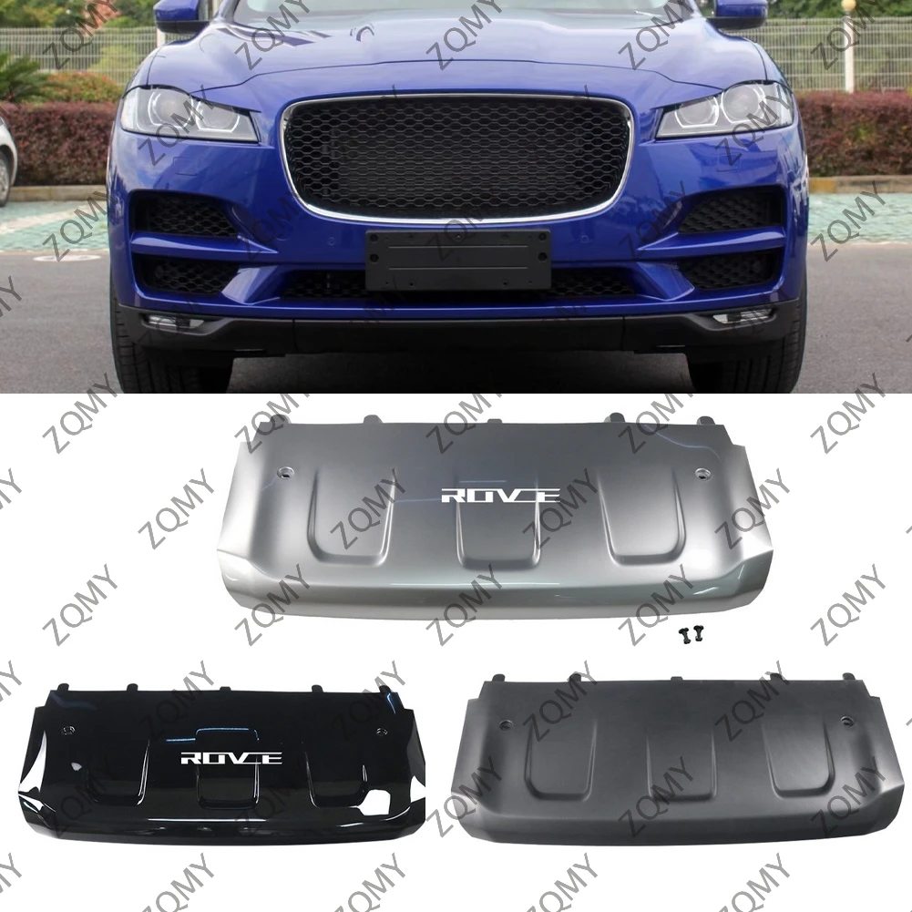 

Car Front Bumper Guard Skid Plate Cover For Jaguar F PACE X761 2016 2017 2018 2019 2020 R-SPORT