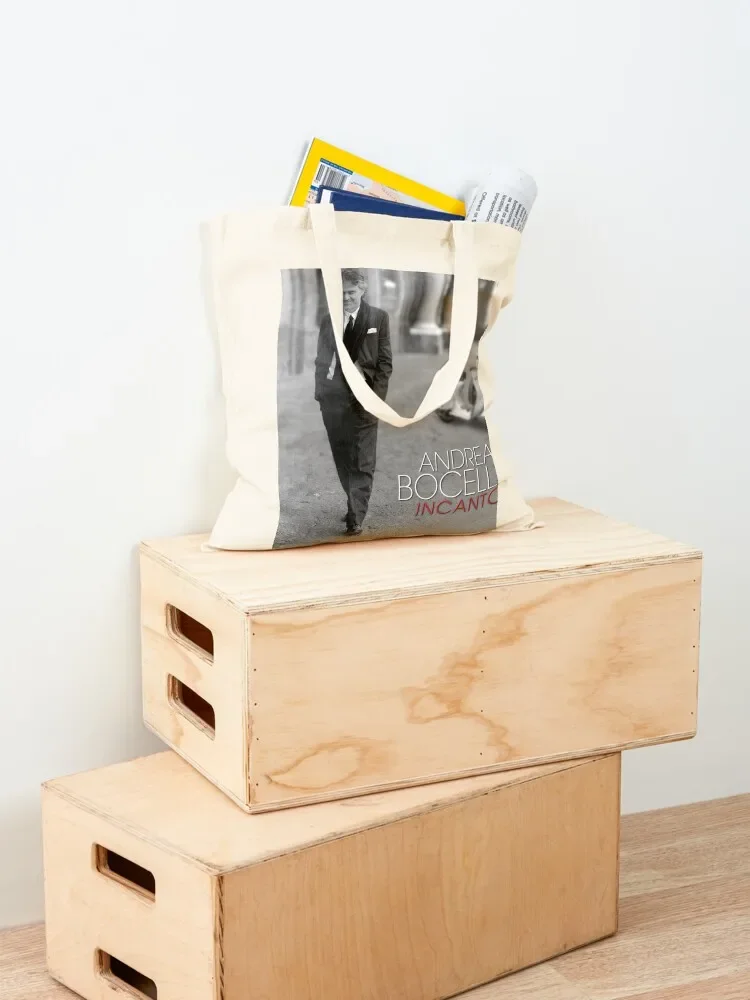 Andrea Bocelli incanto Tote Bag Women's bags shopping cart bags Shopper handbag Reusable bags