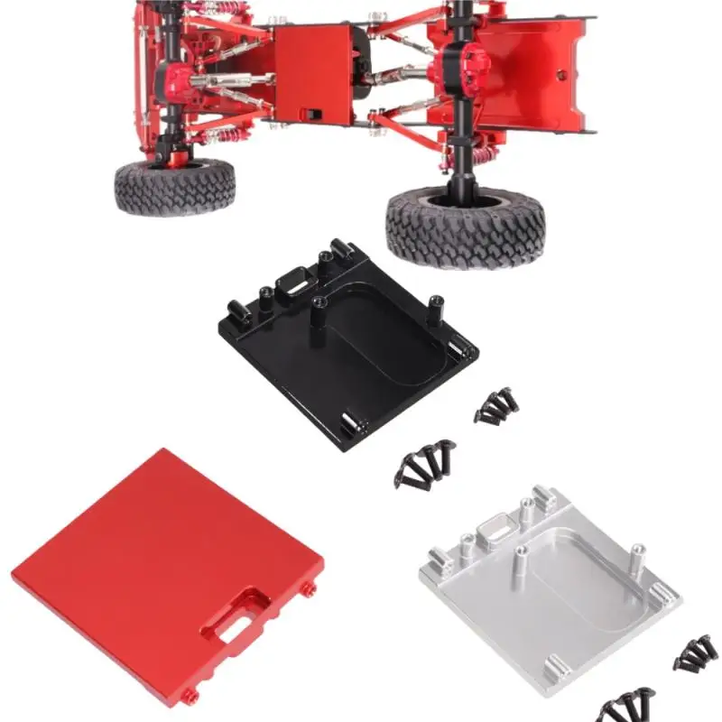 1:12RCカー用メタルモーターマウント-アルミニウムベースMN99S/MN82/MN168/MN78/MN98モデルと互換性あり、第2世代アップグレードアクセサリー