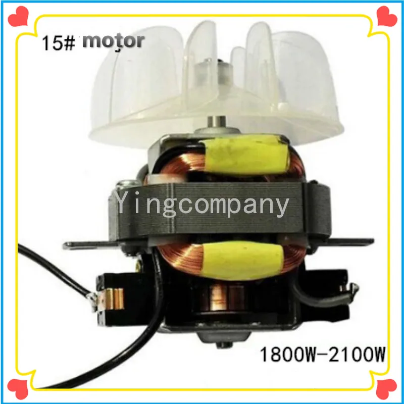 Hair Dryer Parts for Hair Salon Professional High Power Hair Dryer Motor #15 Motor with Fan Leaf 220V 1800-2100W