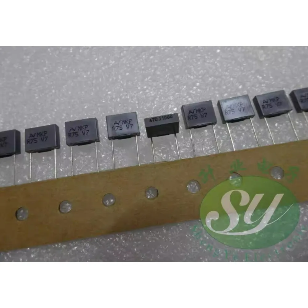 

20PCS AV MKP R75 0.00047uf/1000V 0.47nf 470pf 471 brand new 8mm film capacitor
