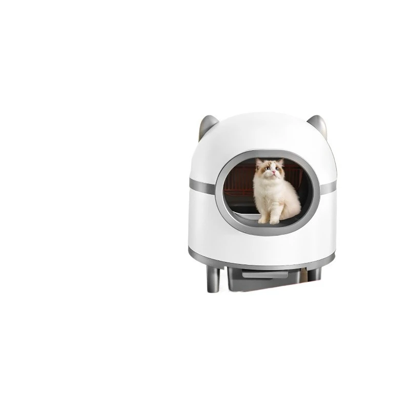 Fully automatic cat litter box, oversized smart electric cleaning cat toilet