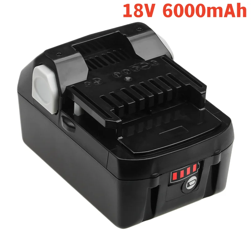 

18V 6000mAh High Capacity Lithium Replacement Battery for Hitachi Power Tools BSL1830 BSL1840 DSL18DSAL BSL1815X