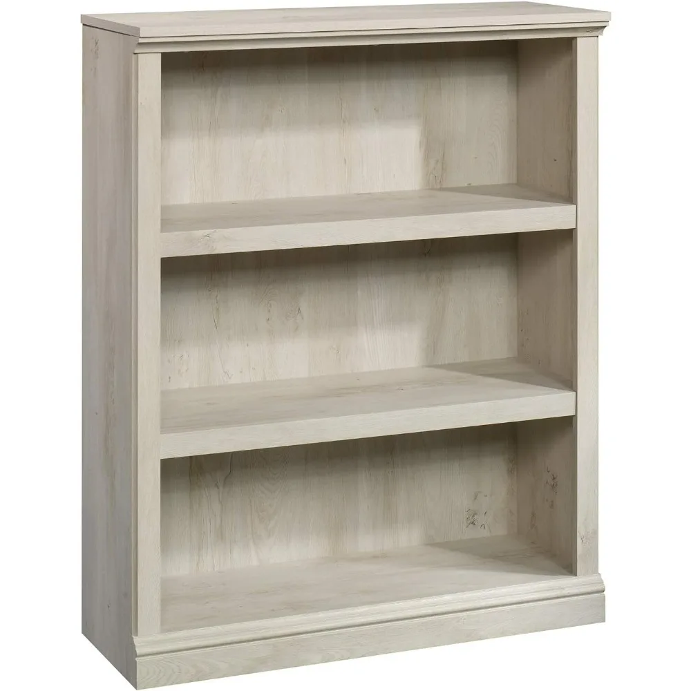 Miscellaneous Storage 3-Shelf Bookcase/ book shelf, Chalked Chestnut finish 13.23