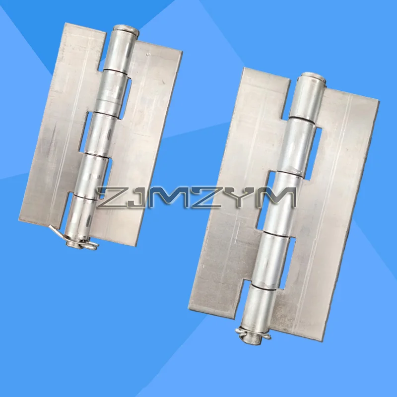 8Pcs/Pack Detachable Welding Hinges Heavy Duty Thickened Welded Hinges Iron Doors Shaft For Eectric Three-wheeled Car