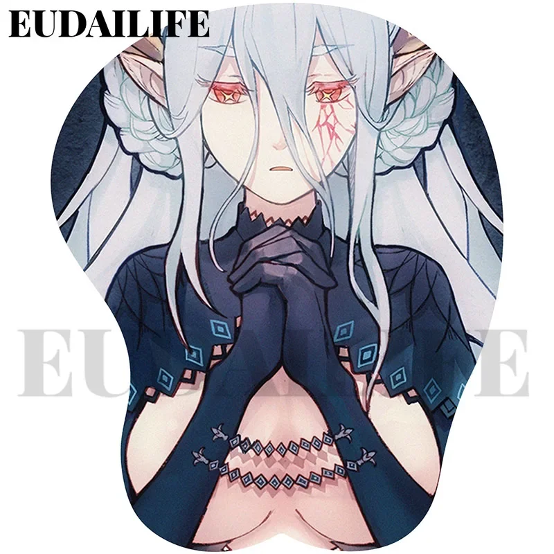 

Tiamat 3D Mousepad FGO Fate Grand Order Beast Hand Wrist Rest Mouse Pad Mousepad Silicone Oppai Soft Mouse Mat Office Work Otaku