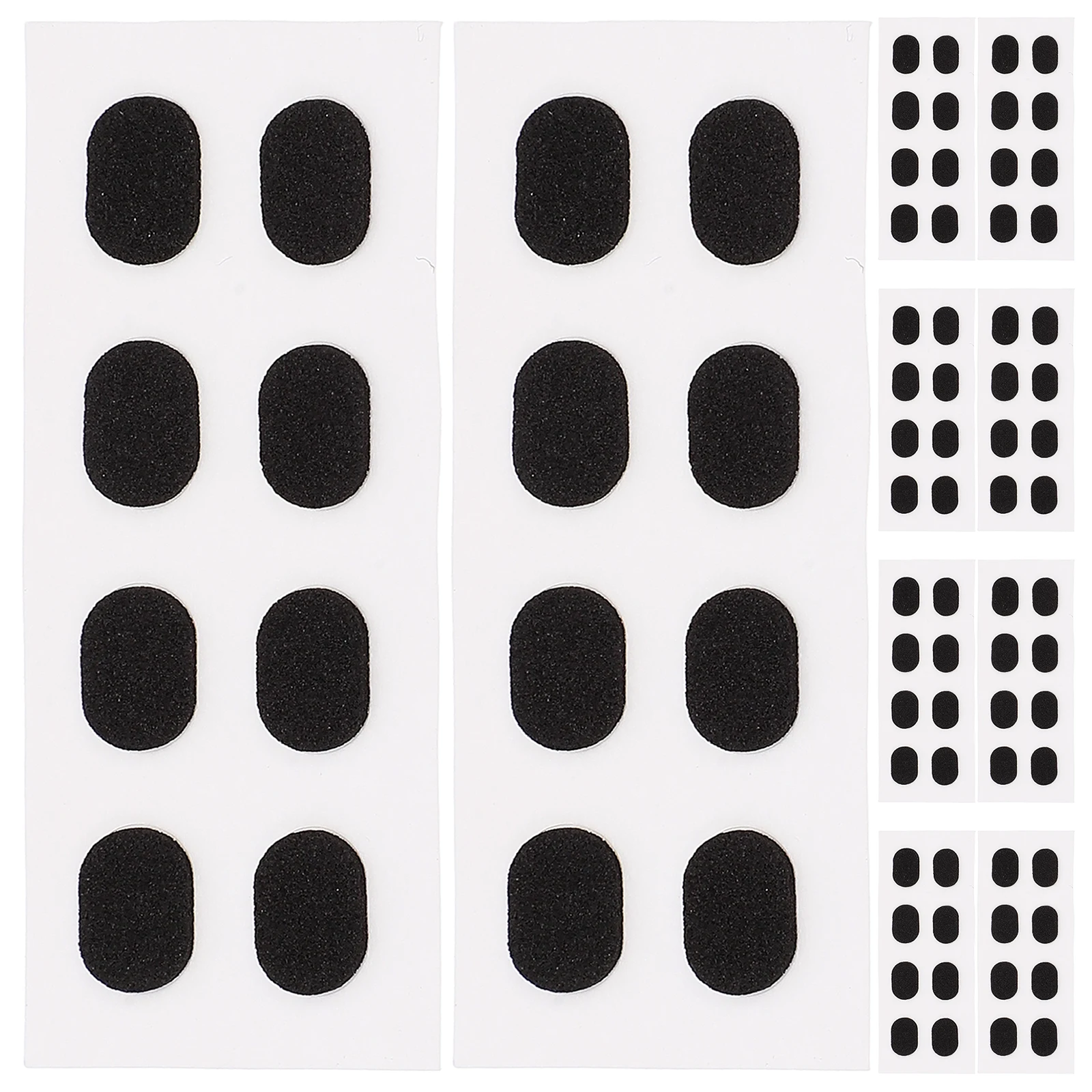 

80 Pcs Comfortable Anti-slip Pads Eyeglasses Accessories EVA Material Glasses Nose Pad Glass Supplies