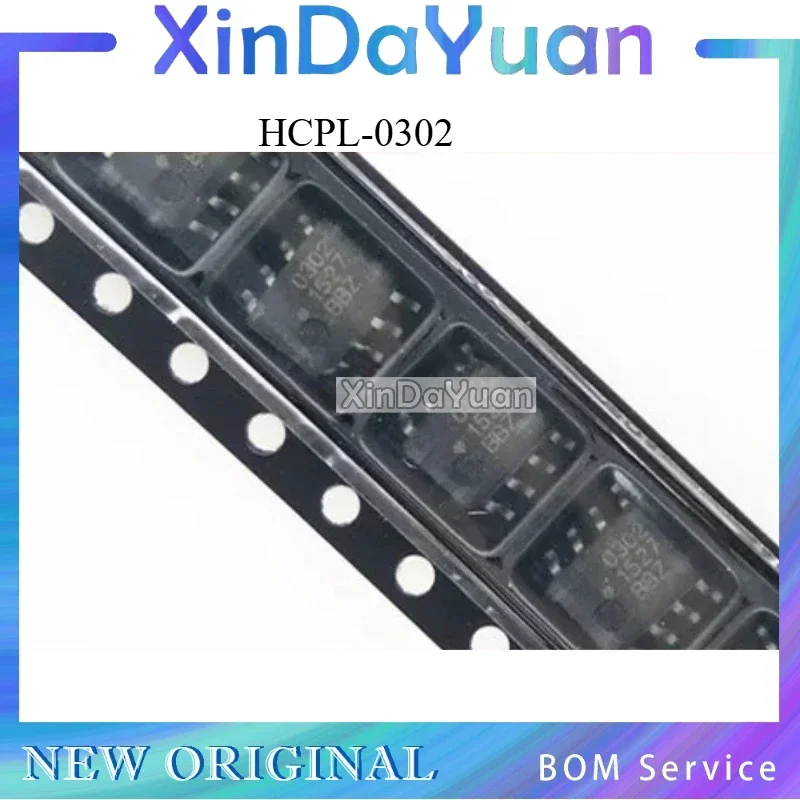 

20 pcs HCPL-0302V 302V HP302 SOP-8 HCPL-0302 HCPL302