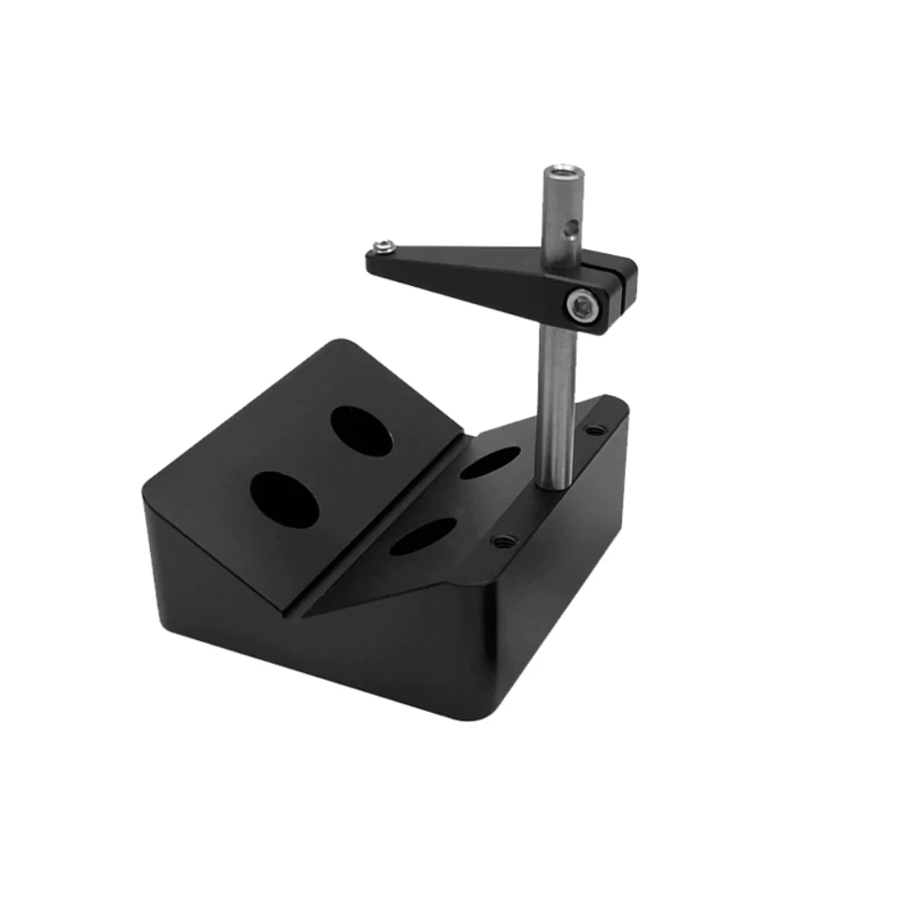 6.6-51.8 mm, Aluminum Alloy AZV-63 V-Type Mount Cylindrical Clamp Holder for Diode/Fiber Collimator,