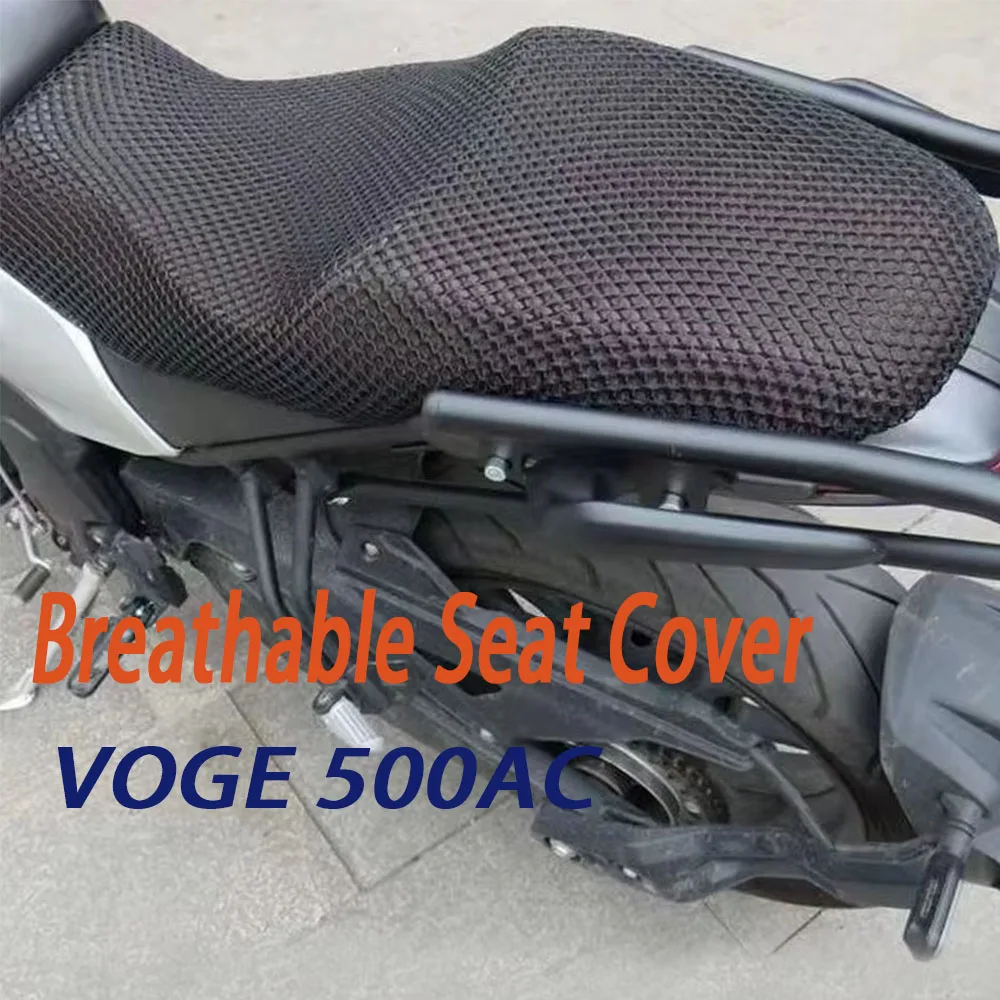 New Loncin VOGE 500AC Seat Cushion Motorcycle Accessories Breathable Seat Cover Suitable For Loncin VOGE 500AC 500 AC AC500