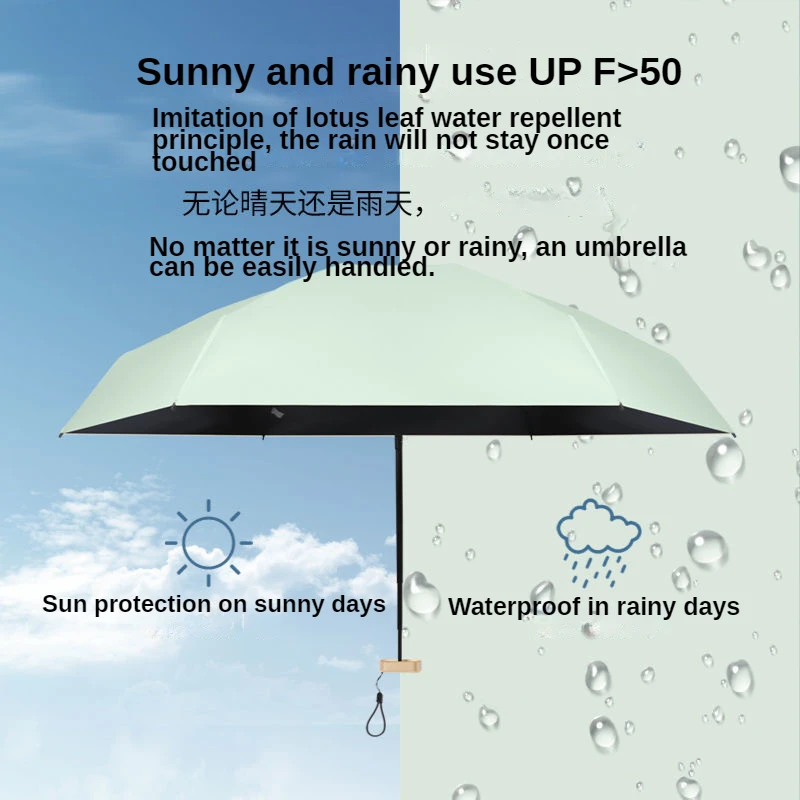 Mini Pocket Rain Umbrella Sun Shade Umbrella Women Rain Umbrella UV Sun Umbrella Capsule Umbrella business umbrella it