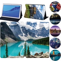 For Huawei MediaPad M5 Lite 8/M5 10.8/M5 Lite 10.1 Anti-fall View Series Tablet Cover Case for MediaPad T3 8.0/T3 10/T5 10
