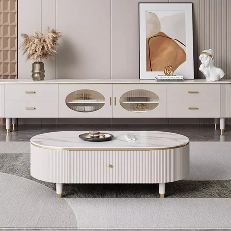 

Minimalist Coffee Table Design Modern Luxury Living Room Coffee Table Reception Drawers Zigon Sehpa House Furniture MQ50CJ