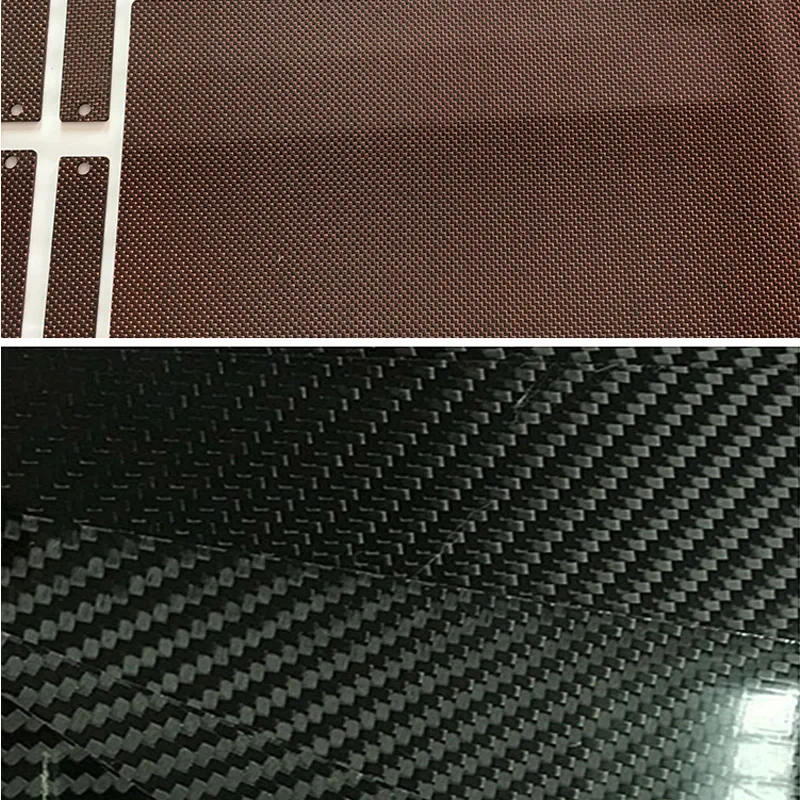 300 X 200MM 250X250MM Glossy 3K Pure Carbon Fiber Sheet Plate 0.5/1.0/1.5/2.0/3.0/4.0/5.0mm High Composite Hardness RC Material