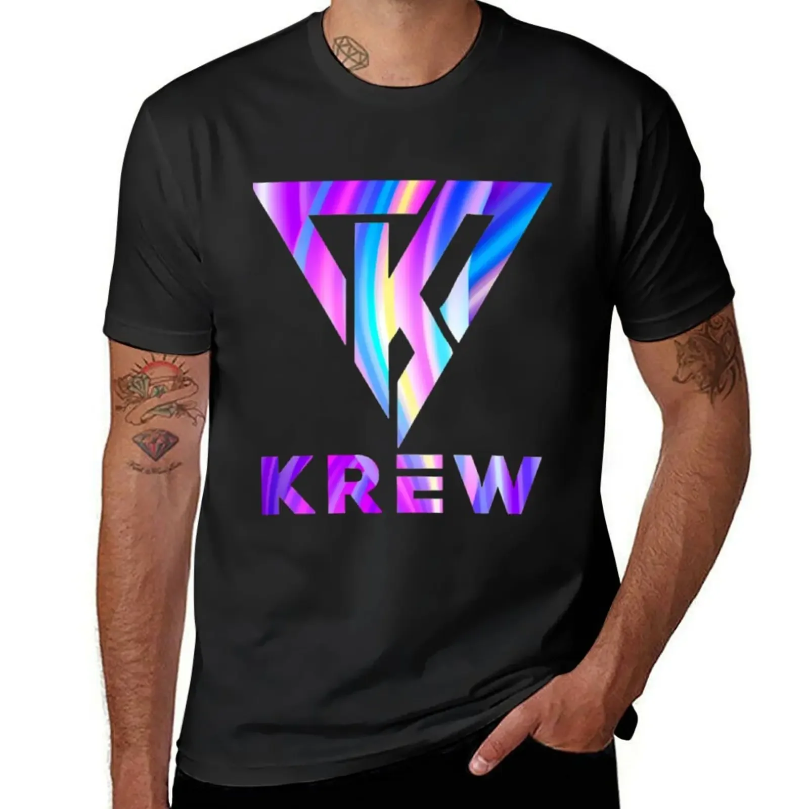 Funneh And The Krew Krew \t Fresh Duvet Cover \t T-Shirt boys whites shirts graphic tee mens graphic t-shirts hip hop