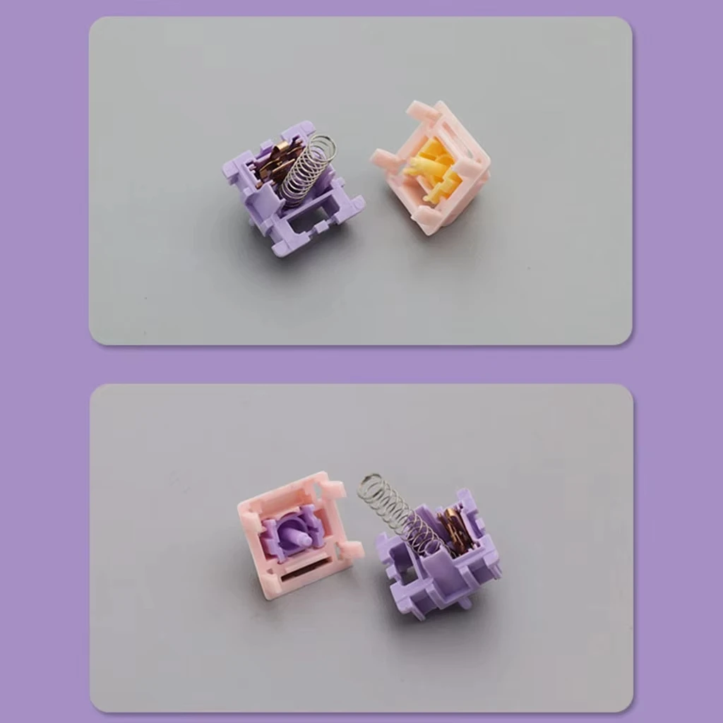 ‌MMD Princess V2 DIY Hot Swap Switches: Linear/Tactile HIFI Sound Lubricated Gaming Keyboard Kit