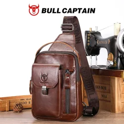 BULLCAPTAIN Men Multifunction Anti Theft Shoulder Bag Man Crossbody Cross Body Travel Sling Chest Bags Pack Messenger Pack