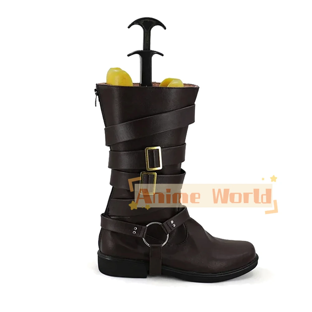 Buty do Cosplayu Dante DMC 5 Fantasia, buty szyte na miarę dla dorosłych, mężczyzn i kobiet, buty do Cosplayu na Halloween i Karnawał
