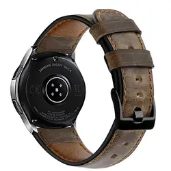 Genuine Leather band for Samsung Galaxy watch 5/pro/6/4/classic/Active 2 46mm 20mm 22mm bracelet Huawei watch GT/2/2e/3/4 strap