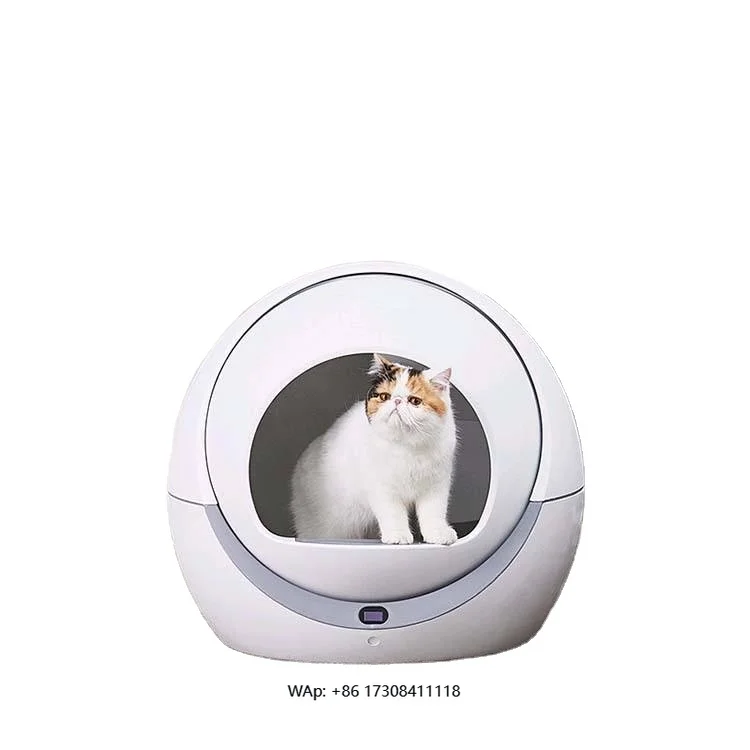 

The newly designed self-cleaning smart cat box