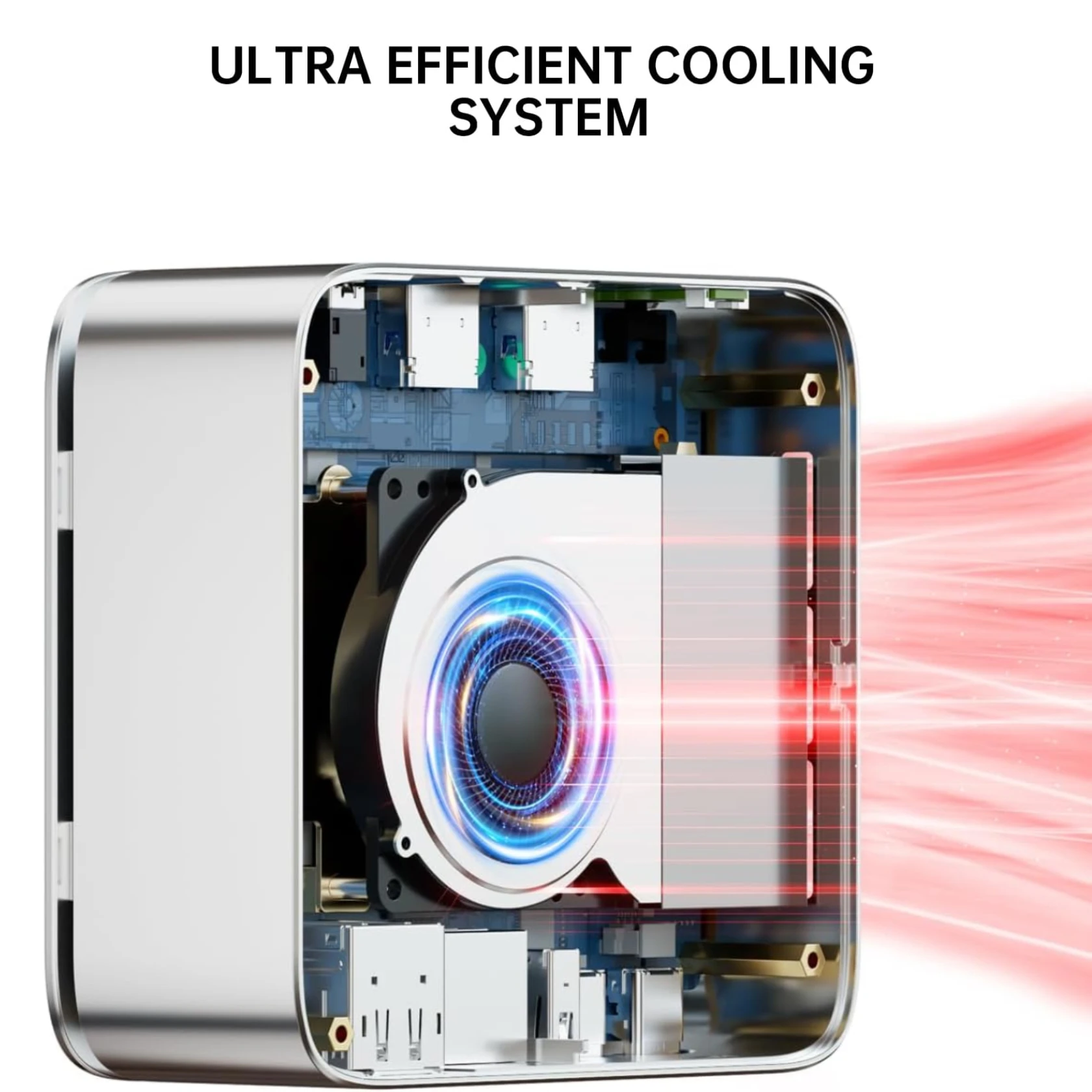 GMKtec G10 Mini PC AMD Ryzen 5 3500U (Beats N150/N97) 2.5GbE NIC LAN أجهزة كمبيوتر مكتبية صغيرة WiFi 5، Type-C، شاشة ثلاثية 4K