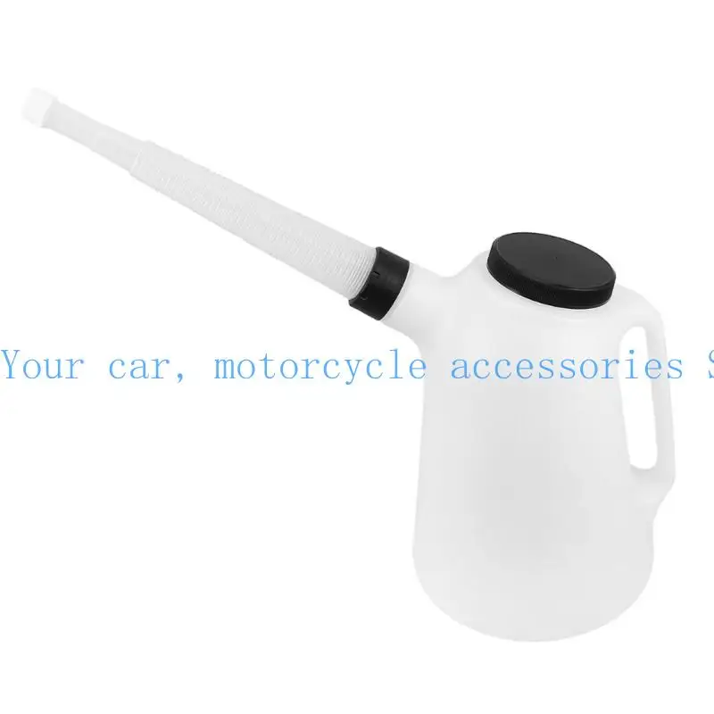 

652F Dispenser with Flexible Spout,5 Litre Capacity Oil Dispenser Oil Pot Container Storage Can with Scale