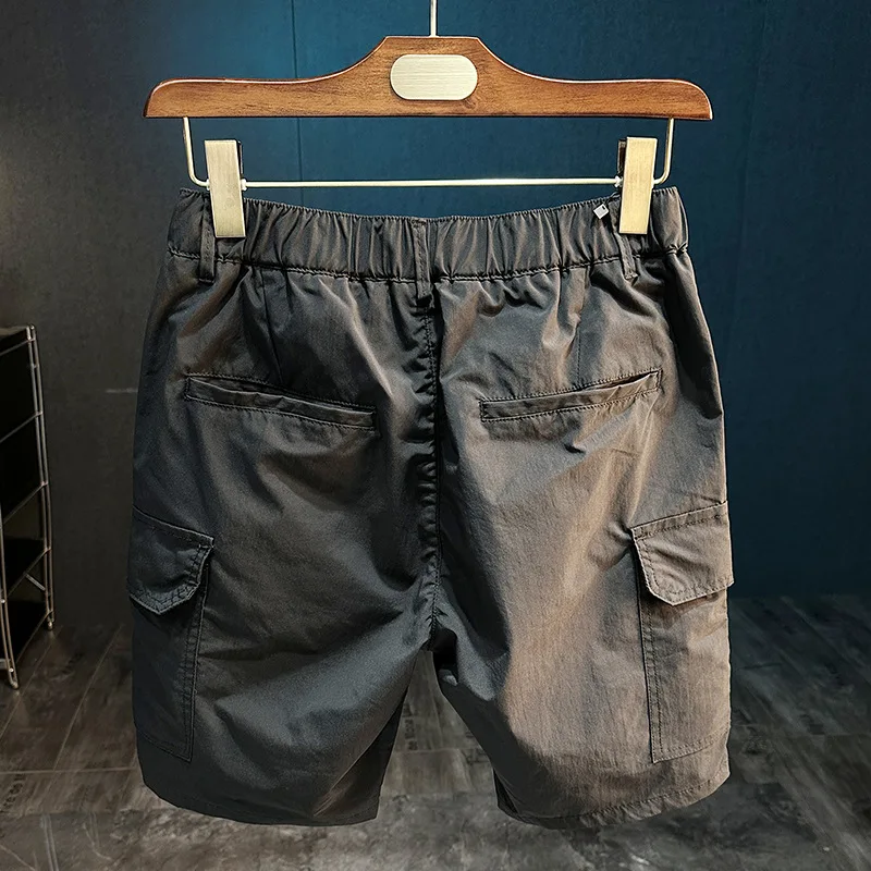 

2025 summer new sports and leisure shorts men's outdoor sports and leisure five point beach pants