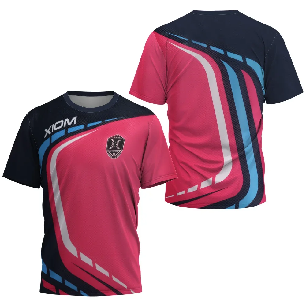 Modischer Trend Herren Tischtennis T-Shirt Herren Sommer Tennis Badminton T-Shirt Top Tischtennis Club Schnelltrocknend Kurzarm – Detail 8